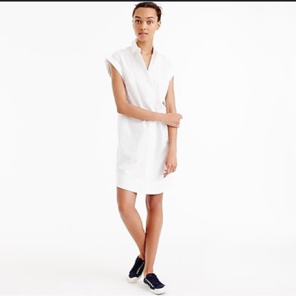 J. Crew White Mini Dress
